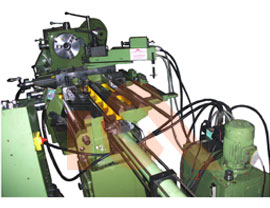 semi auto stitching machine